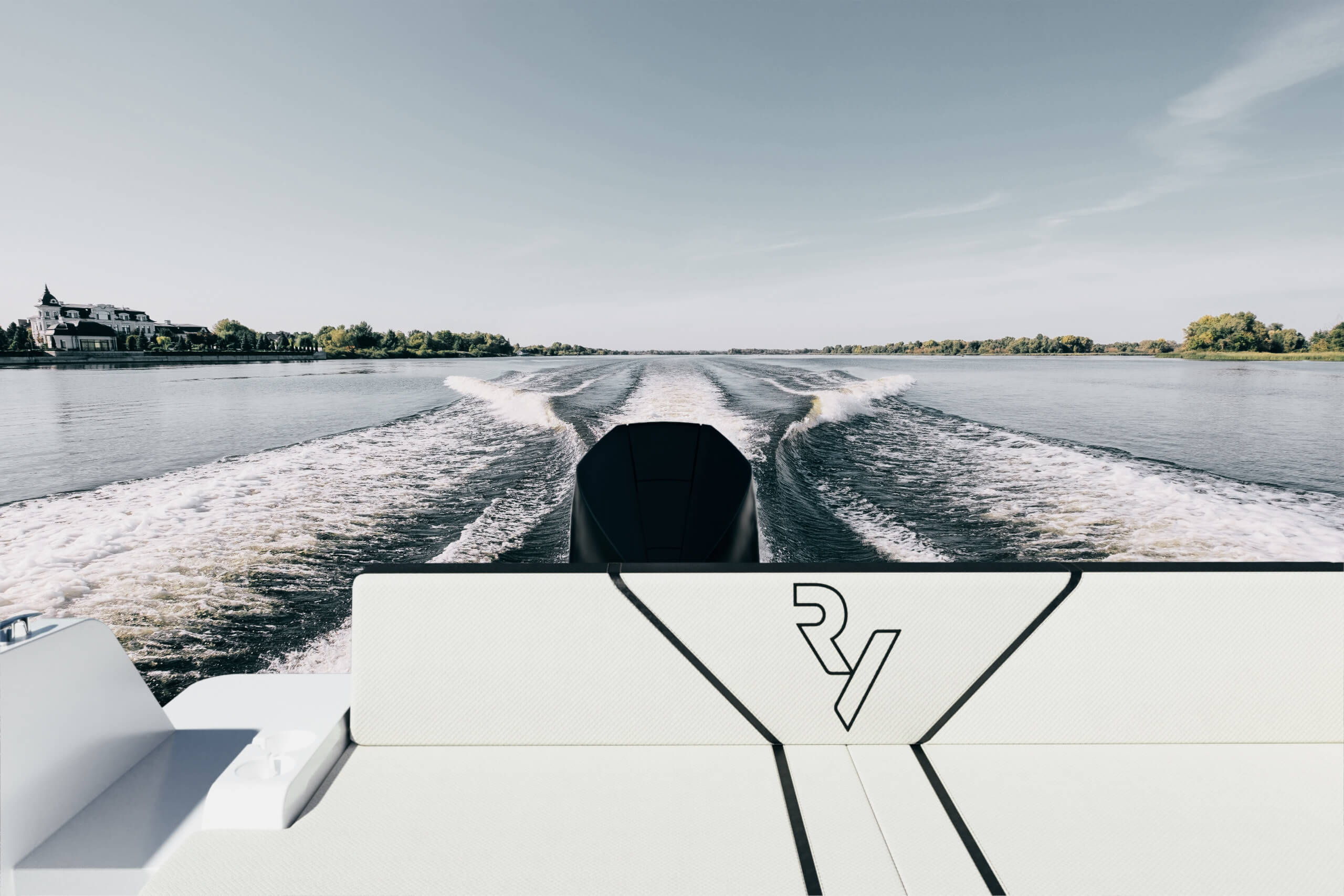 daycruiser, cockpit, bench, sunlounge, deck, view, speed, cruising, cushion