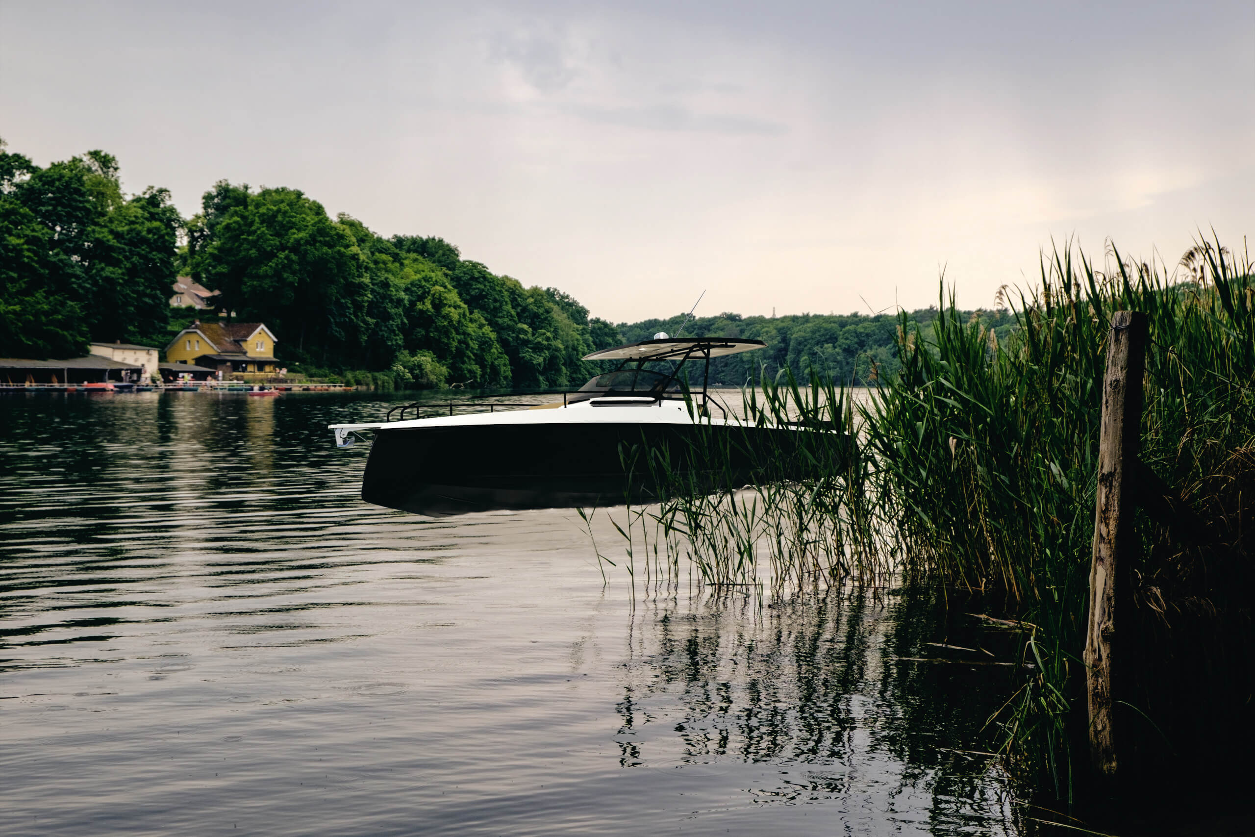 weekender, daycruiser, cruising, relax, lake, view, hull, bowsprit