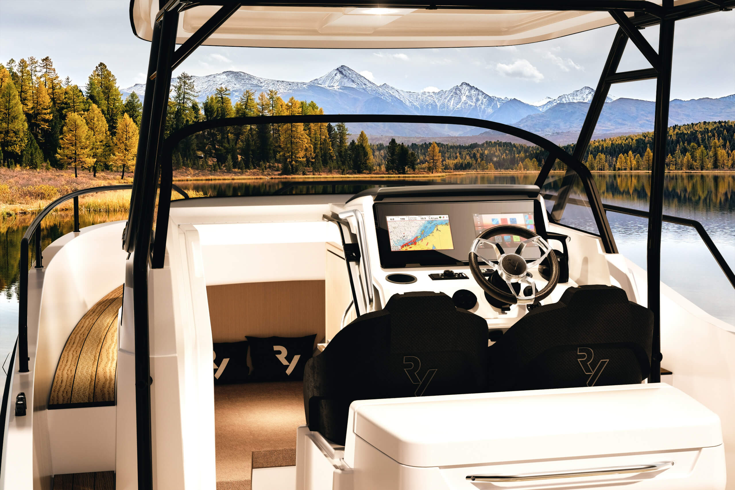 Comodo weekender con T-top